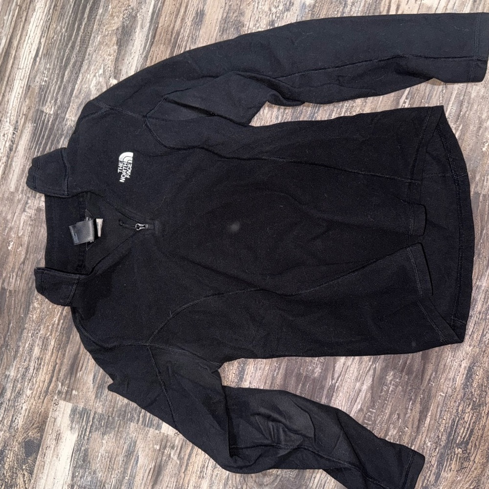 The North Face Black Quarter-Zip Pullover